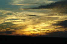(C) Kay Kellam, 2004 -- Sun Sets on New Mexico